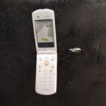 maitan 폴더폰 가챠 헤이세이 레트로 초레어 스트랩 핑크 핸드폰