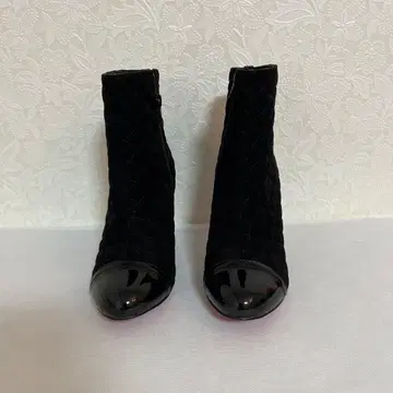 미셸 마카롱 퀼팅 숏부츠