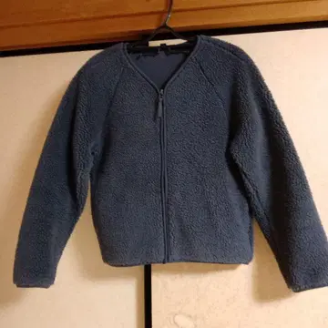 진한 그레이 플리스 자켓 집업 S 사이즈