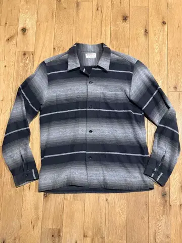 Radiall 라디얼 보더 플란넬 셔츠 M 사이즈