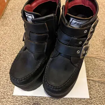 YOSUKE 요스케 통굽 숏부츠