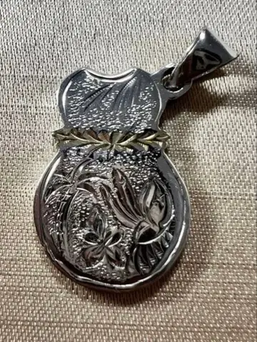 하와이안 주얼리 카히코 이플라지 펜던트 탑 YG 1개