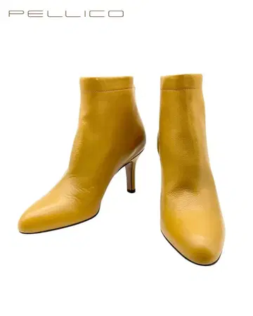 [ 미사용 ] PELLICO TAXI 백지퍼 숏부츠 35