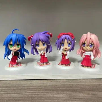 [ 4체 세트 ] 러키스타 제일복권 프리미엄 H상 큥캐릭터 #러키스타