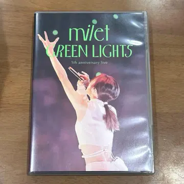 milet GREEN LIGHTS 라이브 Blu-ray