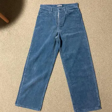 Auralee finx corduroy 5P pants 3