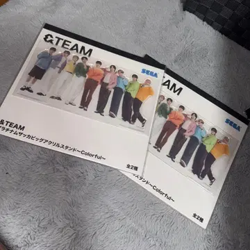 &TEAM 플래티넘 잡화 빅 아크릴 스탠드 ~Colorful~