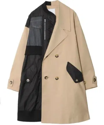 UN3D 패브릭 믹스 코트