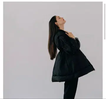 [ 이번 시즌 구매! 완판템 ] LINKABLE 플레어 다운 블랙