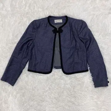 MISS ONWARD 여성용 노카라 자켓 S 울 겉옷