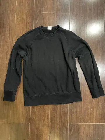 LOOPWHEELER 루프 휠러 맨투맨 LW250 블랙 M