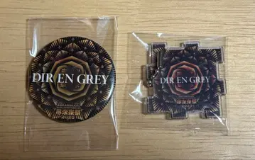 DIR EN GREY 로고 디자인 캔 배지 아크릴 키링 진미래제