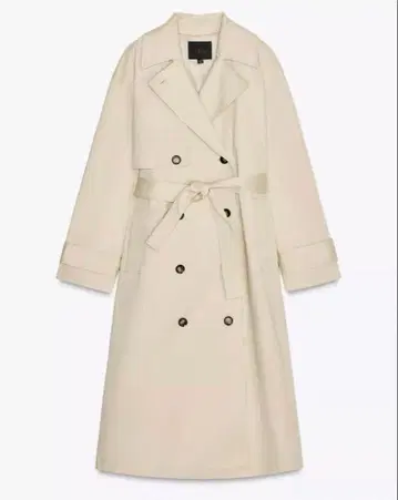 ZARA 롱 기장 오버 사이즈 트렌치코트