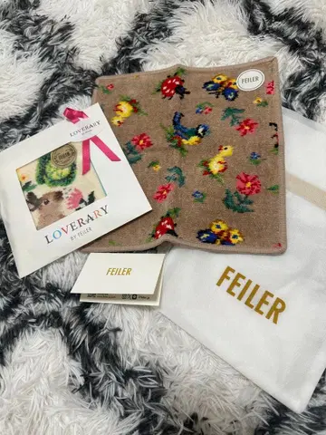 FEILER LOVERARY 손수건 2장 세트