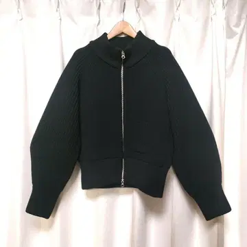 [ 새상품급 ] 23AW SYSORUS 시소러스 미들 게이지 니트 블루종