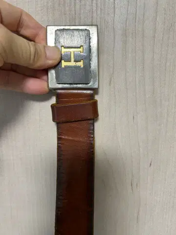 새상품급! 할리우드 런치마켓 H 벨트 W34