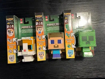 마인크래프트(MINECRAFT) 초전개 피규어 3개