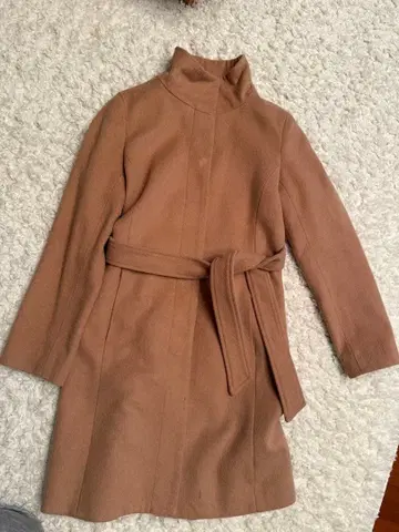 COMME CA ISM 베이지 코트 M