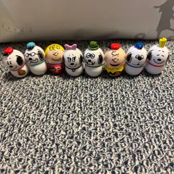 스누피 캡슐 토이 8개 세트