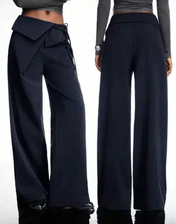 LYSMO 네이비 블루 슬랙스 JP-XL(M)