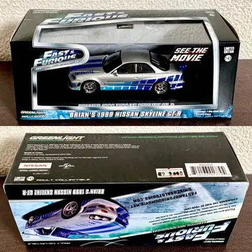 그린라이트 1/43 닛산 스카이라인 GT-R BNR34 와이스피