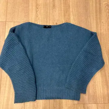 MNG 리브 스웨터 니트