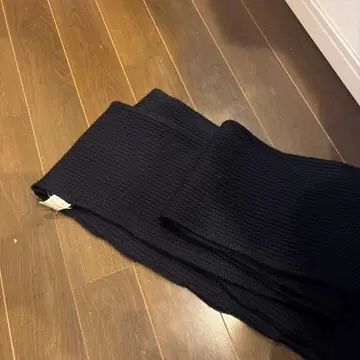 SOFIE D'HOORE 울 머플러 네이비 소피 도르