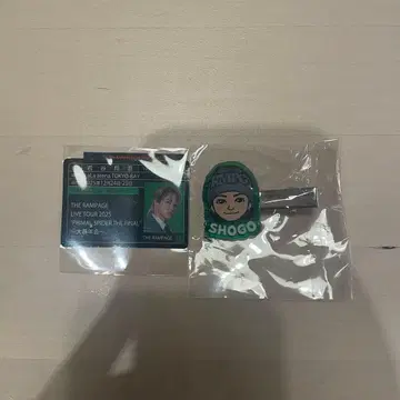 THERAMPAGE 이와타니 쇼고 아크릴 클립 스티커 2장 세트