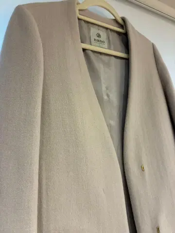 nano 그레이 롱 코트 사이즈 38