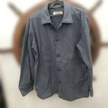 KANSAI 스트라이프 자켓 다크 블루