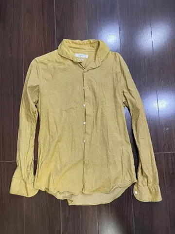 EDIFICE 에디피스 스트레치 셔츠 머스타드 M