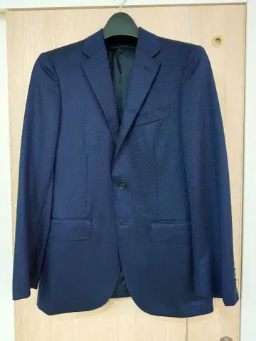 [ 미사용 새상품 ] 그린 라벨 릴랙싱 수트 레다 네이비 무지