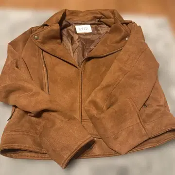 LOWRY'S FARM 브라운 라이더 자켓