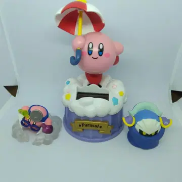 별의 커비 스윙 솔라 컬렉션 파라솔 커비와 피규어 세트