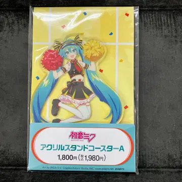 하츠네 미쿠 아크릴 스탠드 코스터 A