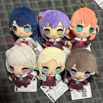 러브 라이브! 하스노소라 큐루마루 봉제 인형 전 6종 세트