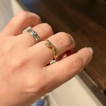 큐어 스네이크 반지 15호