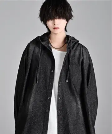 [ 미사용 새상품 ] ADRER 오버사이즈 셔츠 후드티