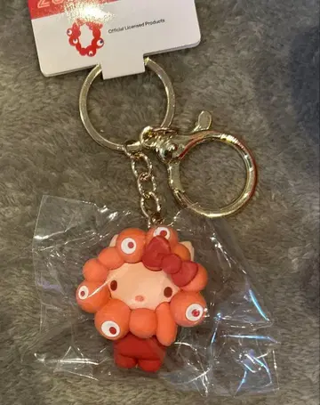 미야쿠미야쿠 산리오 최애 컬러 헬로키티 키링 빨간색