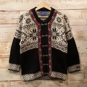 ICE WEAR 노르딕 무늬 티롤리안 가디건 M 노르웨이