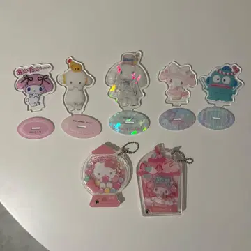 산리오 캐릭터 아크릴 스탠드 묶음 판매