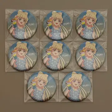 네코야시키 유키 바닷바람의 리조트 캔뱃지 8개 세트 원더풀 프리큐어
