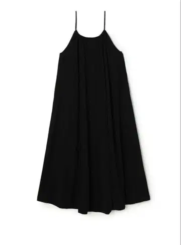 CABaN 큐프라 폴리에스테르 저지 개더 원피스