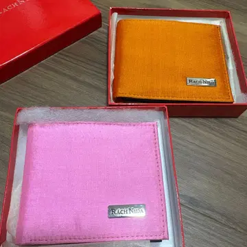 미사용 새상품 RACHNIDA 접이식 지갑 박스 포함 태국 방콕 기념품