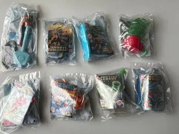 버거킹 미국 키즈밀 2003년 저스티스 리그 전 8종 세트
