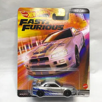 핫휠 닛산 스카이라인 GT-R BNR34 와일드 스피드