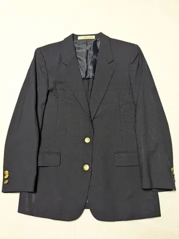 NEWYOKER 뉴요커 네이비 재킷 테일러드 자켓 골드 버튼
