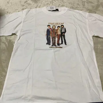 L'Arc-en-Ciel 화이트 T셔츠
