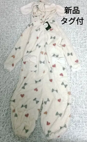 새상품 토끼 귀달이 플리스 룸웨어