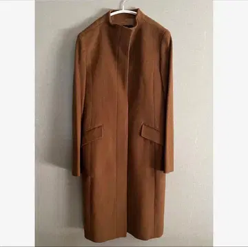 투모로우랜드 ballsey 캐시미어 100% 브라운 롱 코트